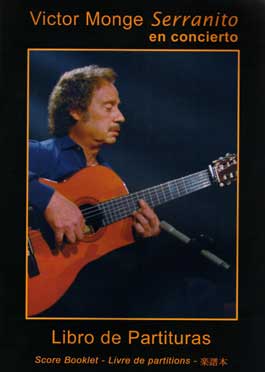 Serranito - Victor Monge Serranito en concierto - Libro de Partituras Book + DVD