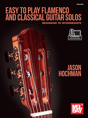 Easy to Play Flamenco and Classical Guitar Solos Book + DVD