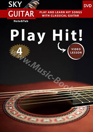 SkyGuitar Play Hit Book 4 + DVD