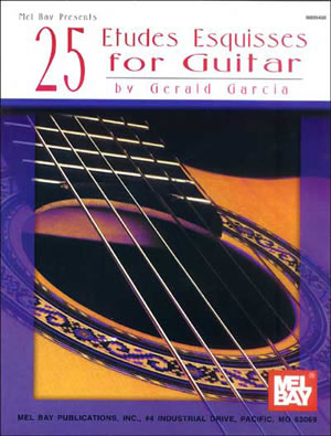 a 25 Etudes Esquisses for Guitar