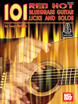 a 101 Red Hot Bluegrass Guitar Licks and Solos + CD