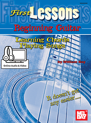 First Lessons Beginning Guitar: Learning Chords/Playing Songs Book + DVD