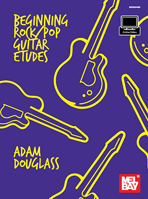 Beginning Rock/Pop Guitar Etudes Book + DVD