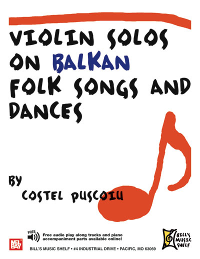 Violin Solos on Balkan Folk Songs and Dances + CD