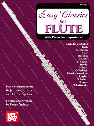 Easy Classics for Flute - with Piano Accompaniment