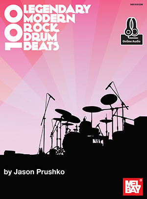 a 100 Legendary Modern Rock Drum Beats + CD