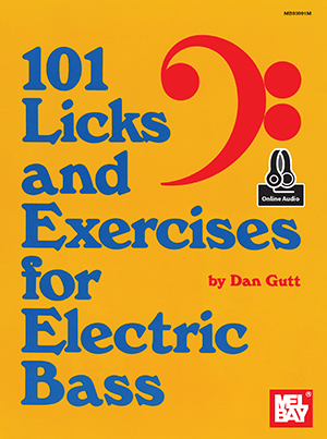 a 101 Licks and Exercises for Electric Bass + CD