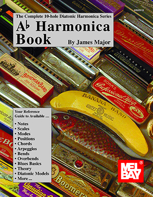 Complete 10-Hole Diatonic Harmonica Series: Ab Harmonica Book