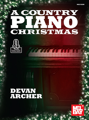 A Country Piano Christmas + CD