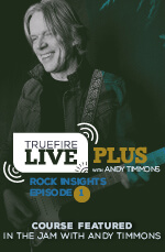 Andy Timmons - Live Plus: Rock Insights, Episode 01 - DVD