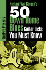 Richard Van Bergen - 50 Down Home Blues Licks You MUST Know DVD