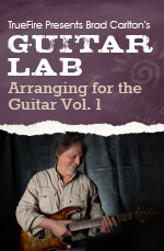 Brad Carlton - Guitar Lab: Arranging for the Guitar Vol.1 - DVD