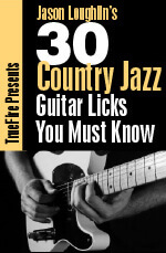 Jason Loughlin - 30 Country Jazz Licks You MUST Know DVD