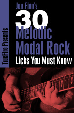 Jon Finn - 30 Melodic Modal Rock Licks You MUST Know DVD