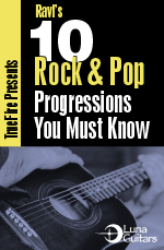 Ravi - 10 Rock & Pop Progressions You MUST Know DVD