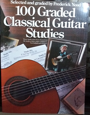 a 100 Graded Classical Guitar Studies