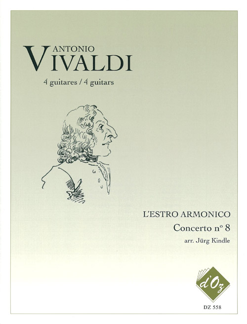 A. VIVALDI - L'ESTRO ARMONICO Concerto no 8, RV 522 - For 4 Guitar