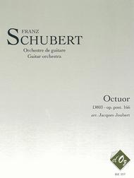 F.SCHUBERT - Octuor D803 - op. post. 166 For Guitar Orchestra