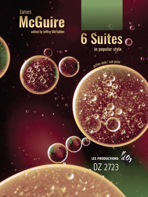 James McGuire - 6 Suites in popular Style For Solo Guitar