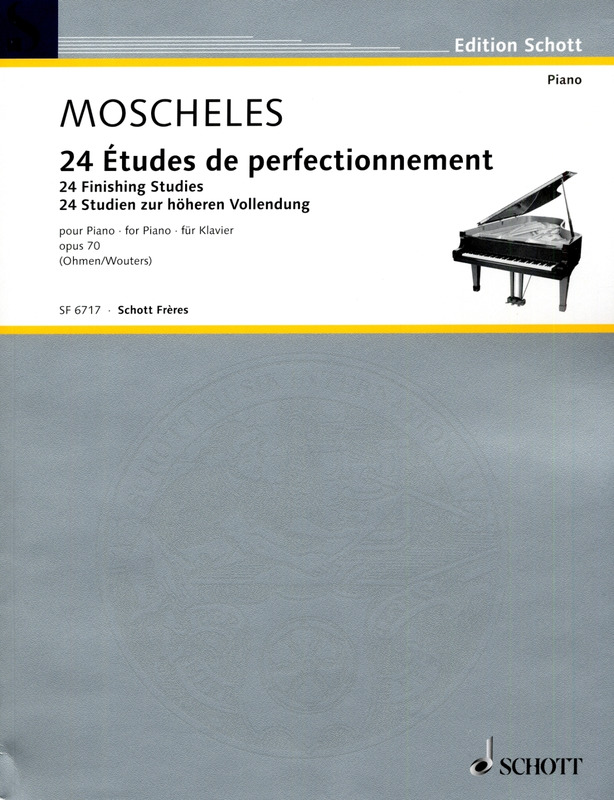 Ignaz Moscheles - 24 Finishing Studies - For Piano