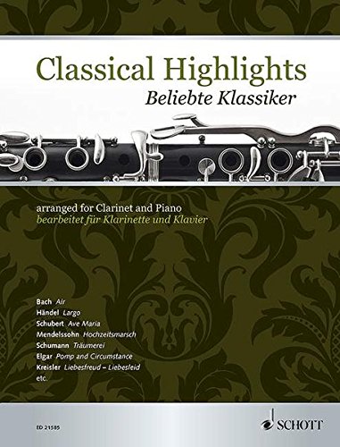 Classical Highlights - for Clarinet and Piano