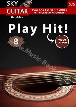 SkyGuitar Play Hit Book 8 + DVD