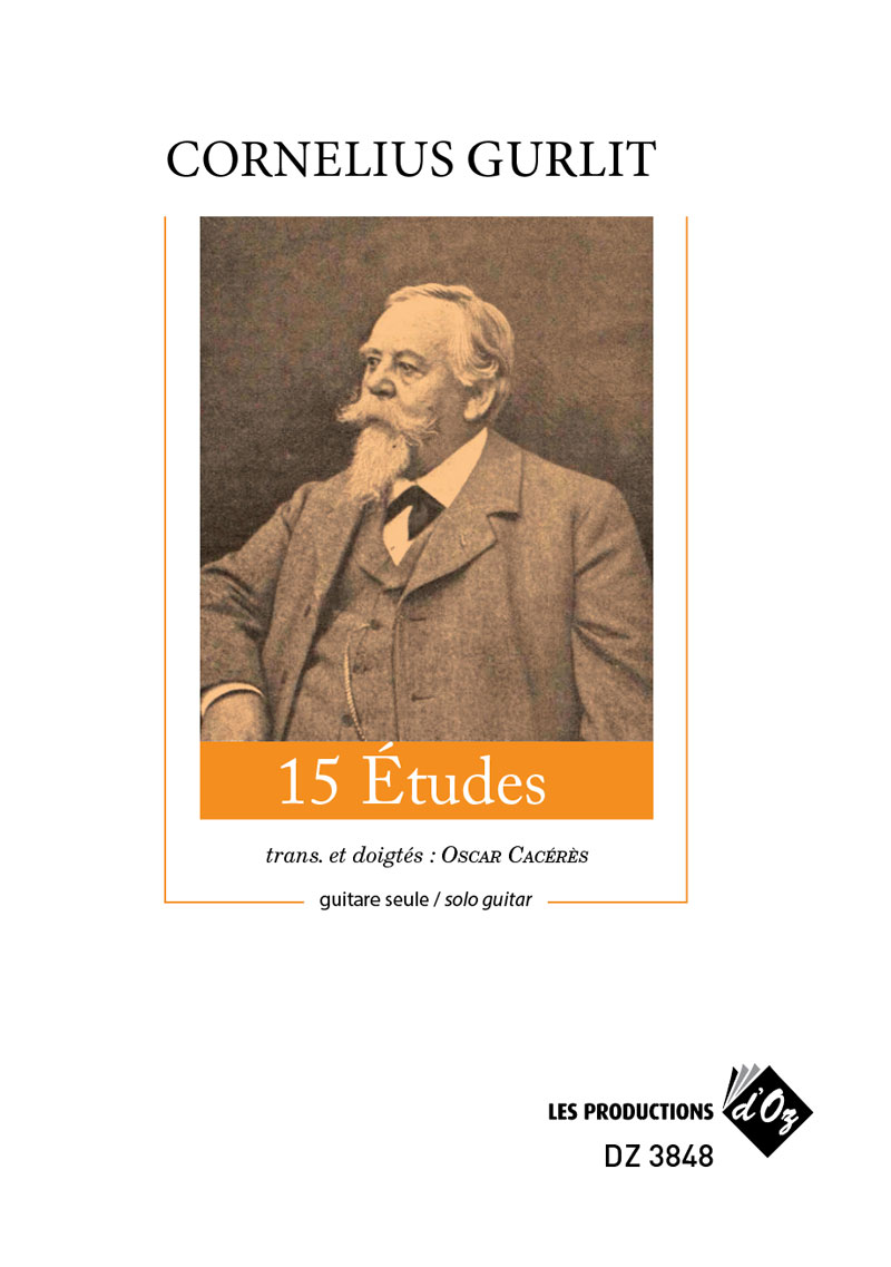 Cornelius Gurlit - 15 Etudes For Guitar