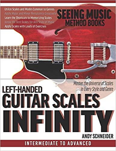 Left-Handed Guitar Scales Infinity + CD