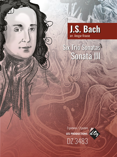 J.S. BACH - Six Trio Sonatas, Sonata III - For 3 Guitars