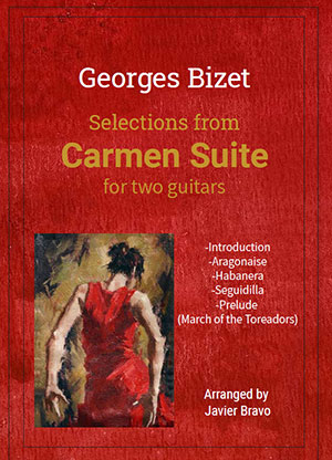 Bizet - Selections from Carmen Suite - Guitar duo