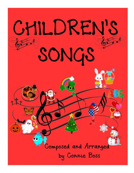 Children's Songs Book - Solo and Piano