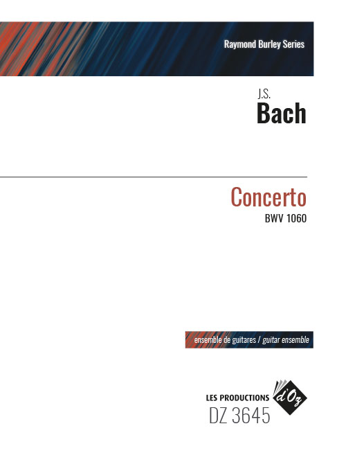 J.S. BACH - Concerto BWV 1060 - For Guitar Ensemble