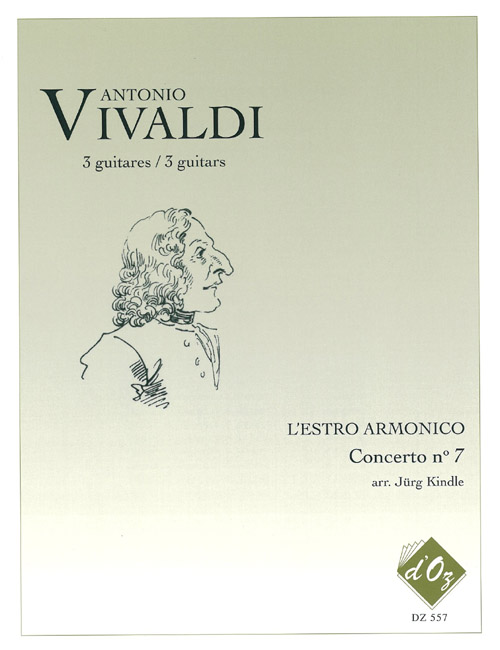 VIVALDI - L'Estro Armonico, Concerto no 7, RV 567 - For 3 Guitars