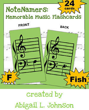 NoteNamers: Memorable Music Flashcards