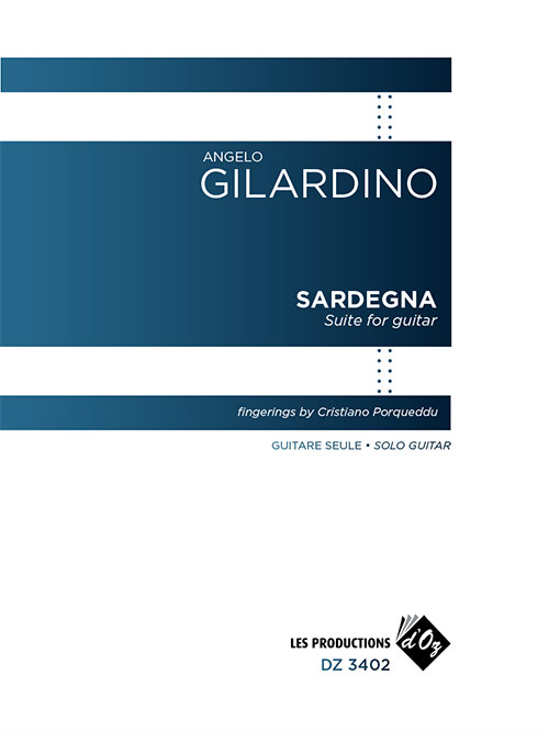 Angelo GILARDINO - Sardegna - For Solo Guitar