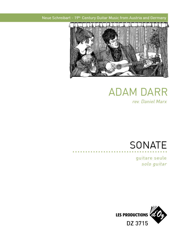 Adam DARR - Sonate - For Solo Guitar