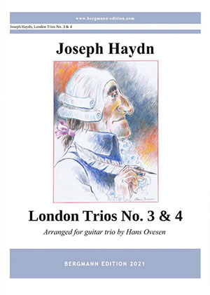 Haydn-Ovesen, London Trios No. 3-4 - For Guitar Trio