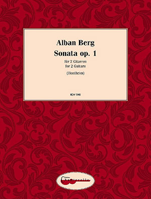 Alban Berg  - Sonata op.1 - For Guitar Duo