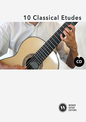 Ten Classical Etudes Book + CD (Video)