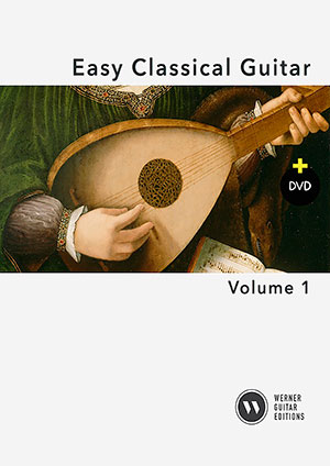 Easy Classical Guitar Volume 1 - Book + DVD