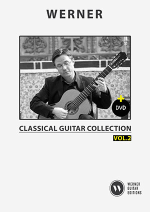 WERNER - Classical Guitar Collection Vol.2 Book + DVD