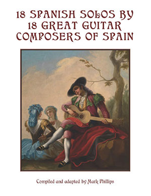 a 18 Spanish Solos by 18 Great Guitar Composers of Spain
