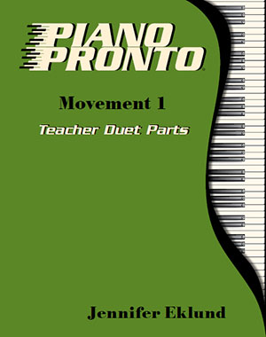 Piano Pronto Teacher Duets: Movement 1