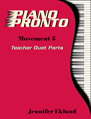 Piano Pronto Teacher Duets: Movement 3