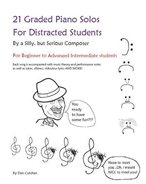 a 21 Graded Piano Solos for Distracted Students