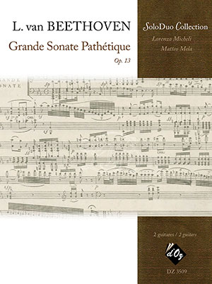 BEETHOVEN - Grande sonate pathétique, opus 13 - For 2 Guitars