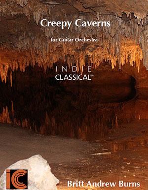 Creepy Caverns for Guitar Orchestra