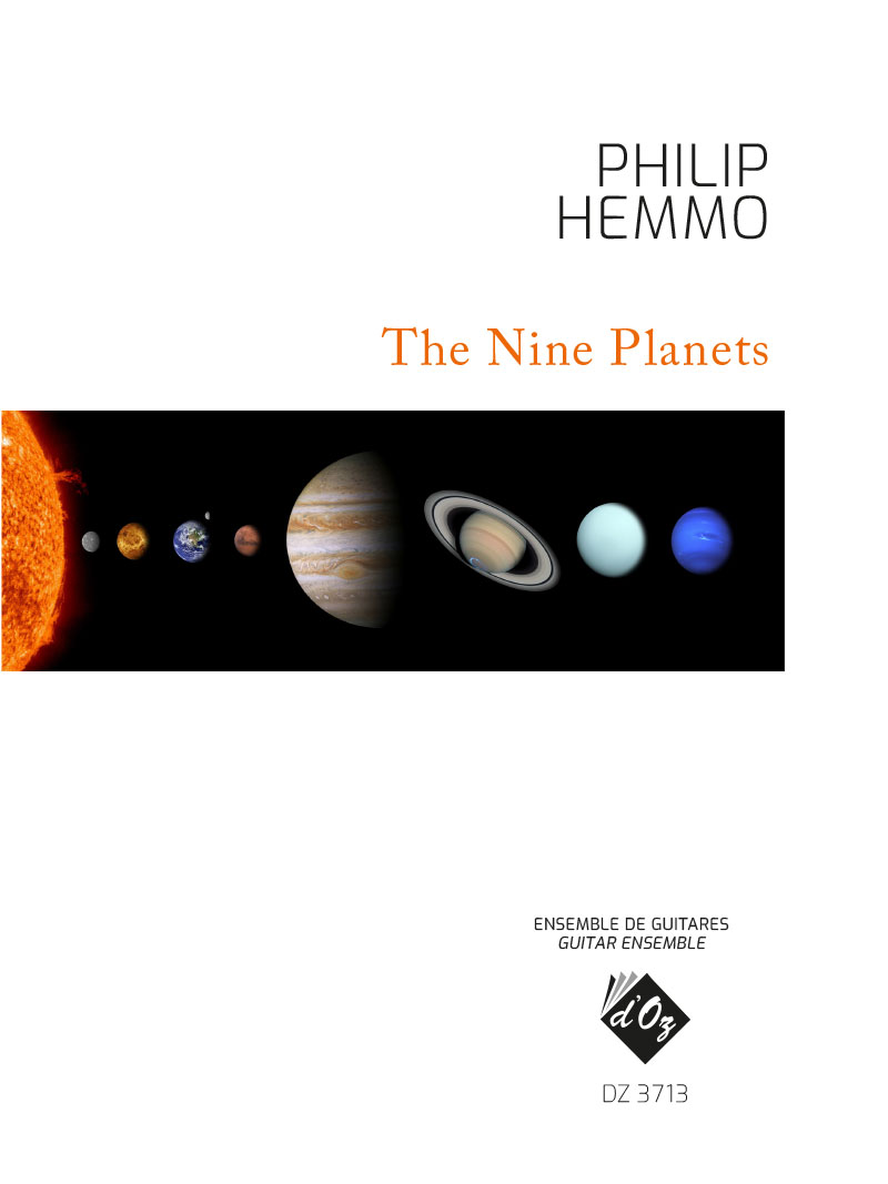 Philip HEMMO - The Nine Planets - For 4 Guitars