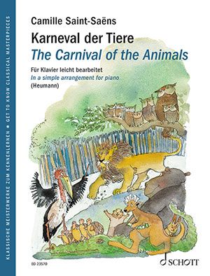 The Carnival of the Animals For Piano