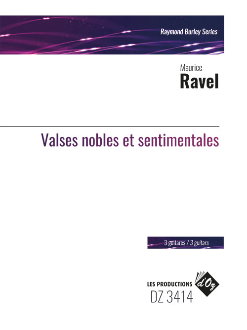 Valses nobles et sentimentales - For 3 Guitars